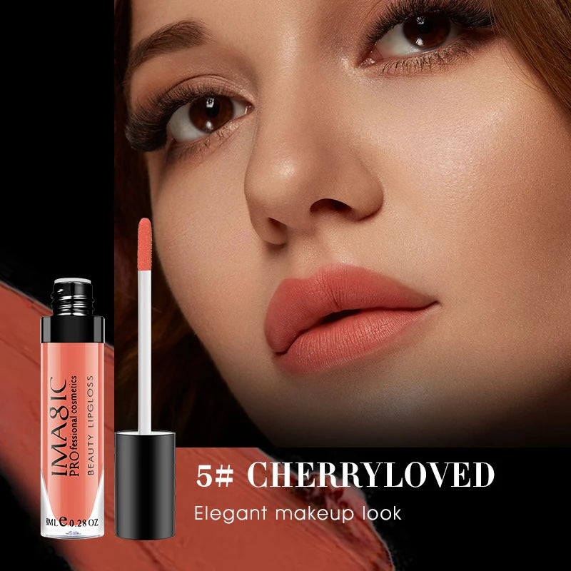 Hot Selling Smooth Liquid Lipgloss Vegan Shiny Lip Gloss Makeup Matte Lipgloss