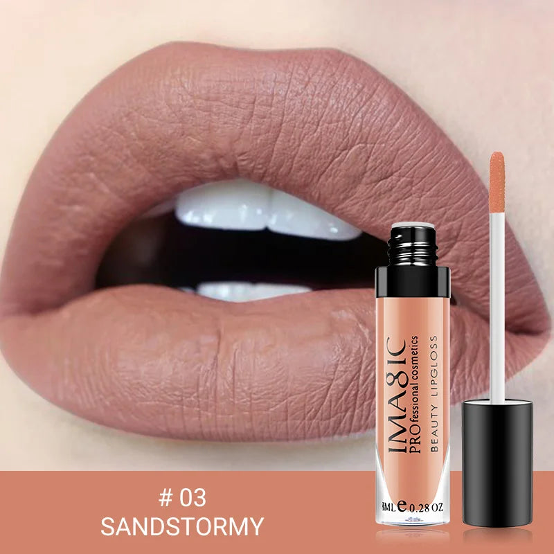 Hot Selling Smooth Liquid Lipgloss Vegan Shiny Lip Gloss Makeup Matte Lipgloss