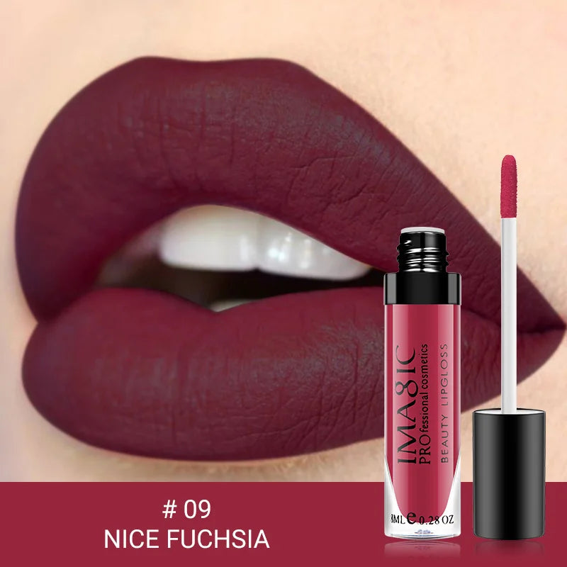 Hot Selling Smooth Liquid Lipgloss Vegan Shiny Lip Gloss Makeup Matte Lipgloss