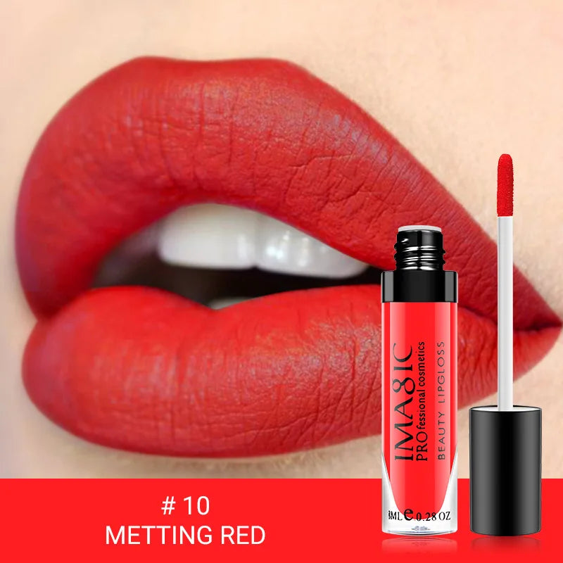 Hot Selling Smooth Liquid Lipgloss Vegan Shiny Lip Gloss Makeup Matte Lipgloss