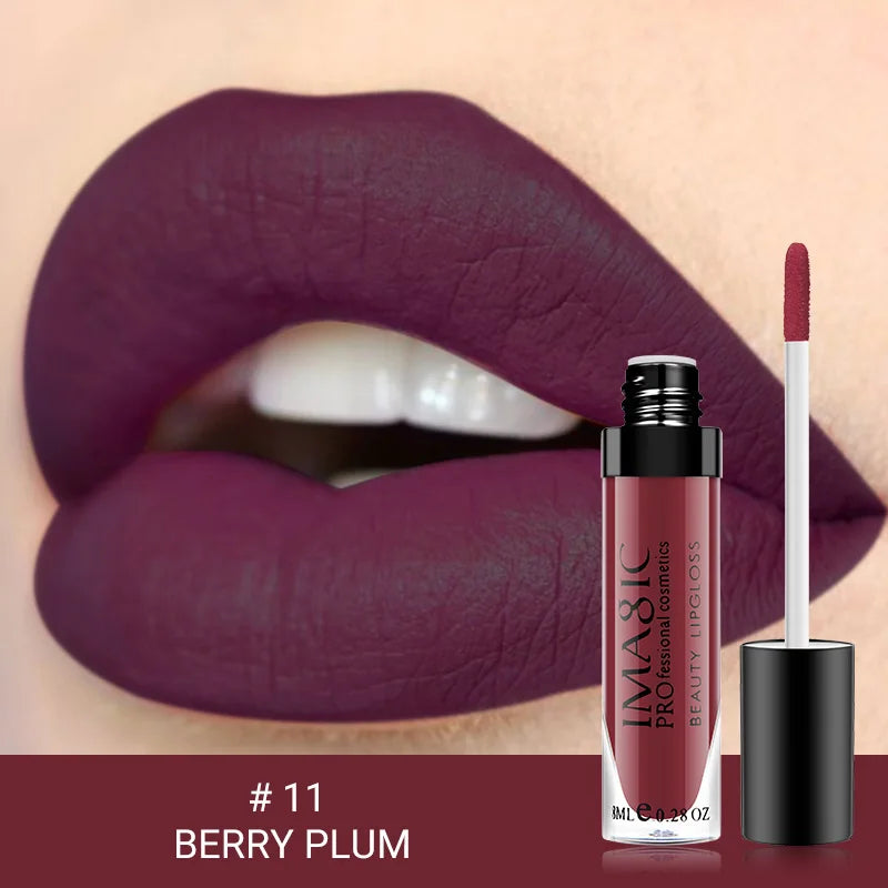 Hot Selling Smooth Liquid Lipgloss Vegan Shiny Lip Gloss Makeup Matte Lipgloss