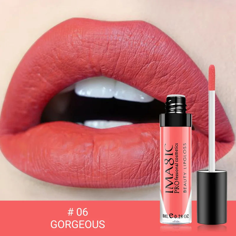 Hot Selling Smooth Liquid Lipgloss Vegan Shiny Lip Gloss Makeup Matte Lipgloss