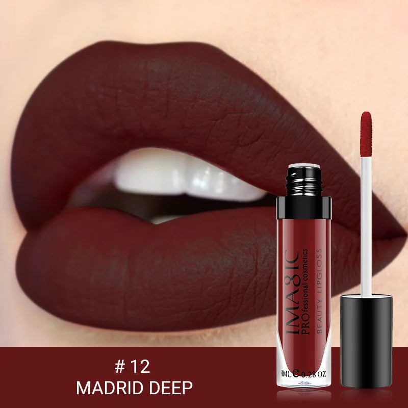 Hot Selling Smooth Liquid Lipgloss Vegan Shiny Lip Gloss Makeup Matte Lipgloss