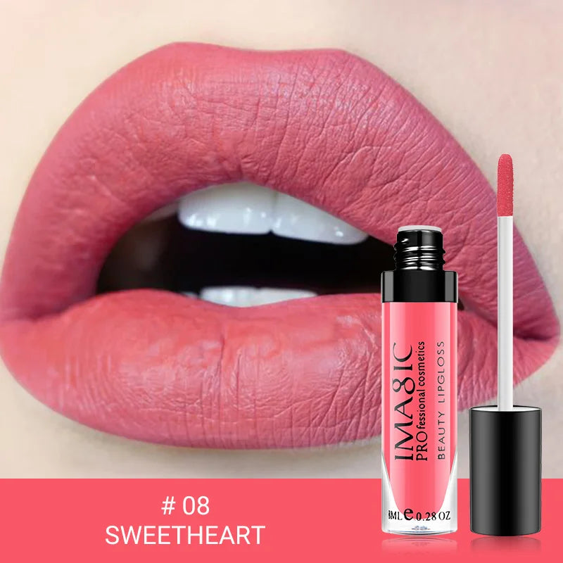 Hot Selling Smooth Liquid Lipgloss Vegan Shiny Lip Gloss Makeup Matte Lipgloss